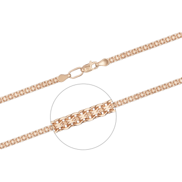 Goldkette und Armband 585° 50 cm 