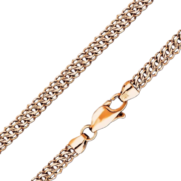 Chain in red gold of 585 assay value 