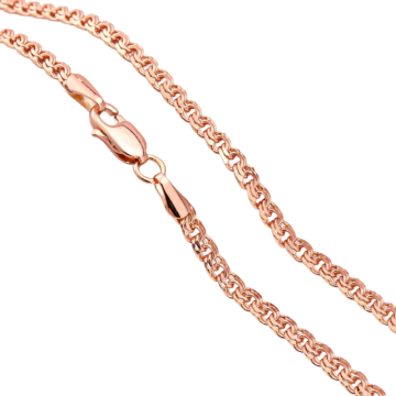 Bracelet/chain in red gold of 585 assay value 