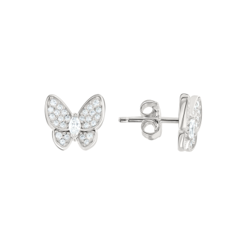 Ohrstecker aus Silber 925° mit Zirkonia 