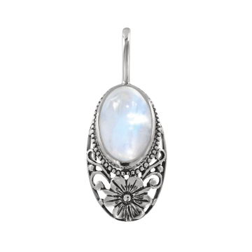 Anhänger aus 925er Sterling Silber mit Mondstein 