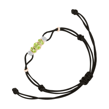 Armband aus Rotgold 585° mit Zirkonia 