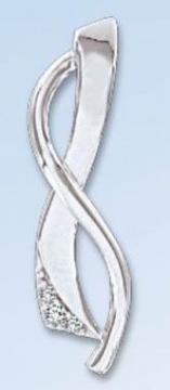 Pendants in Silver 925 - Zirconia 