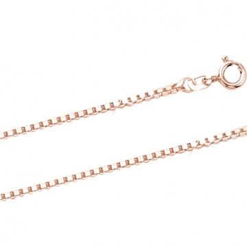 Gold-plated silver chain 55 cm