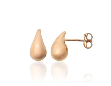 Золотые серьги-пуссеты 