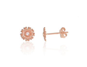 Gold classic studs earrings 