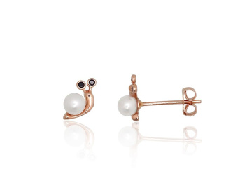 Gold classic studs earrings 