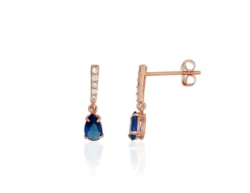 Gold classic studs earrings 