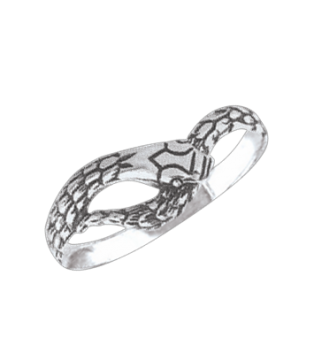 Женское серебряное кольцо 925 пробы 
