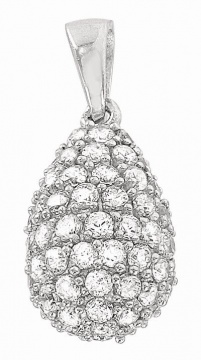 Pendants in Silver 925 - Zirconia 