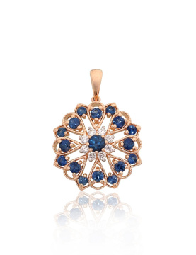 Goldener Kettenanhänger 