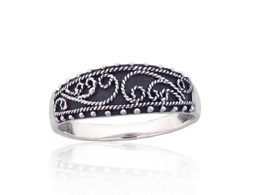 Серебряное кольцо 