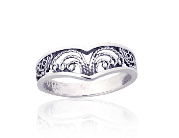 Серебряное кольцо 