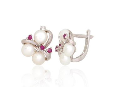 Silver earrings 