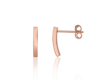 Серебряные серьги-пуссеты 