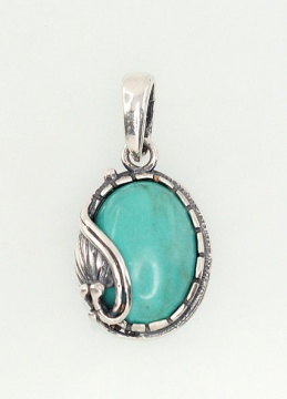 Серебряный кулон 