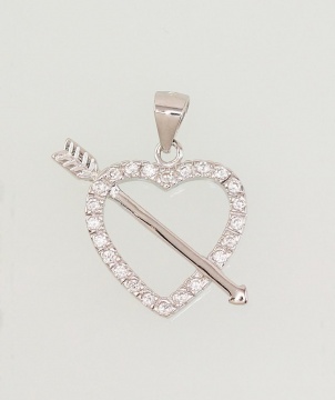 Серебряный кулон 