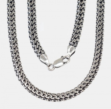 Silver chain Kaiser 5,1 mm 