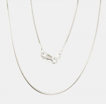 Silver chain Snake 1.1 mm 