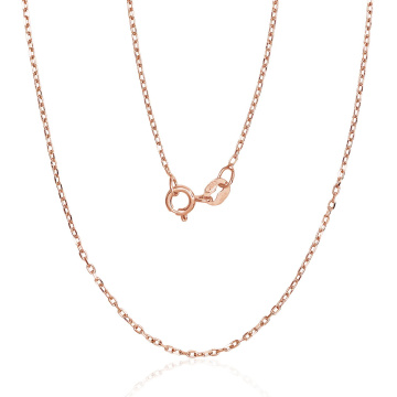 Серебряная цепочка Якорное 1 мм , алмазная обработка граней 2.1 / 50