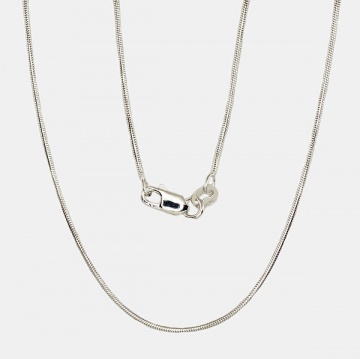 Silver chain Snake 1 mm 