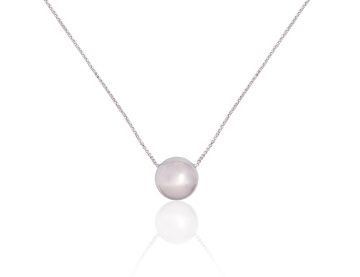 Silbernes Collier 