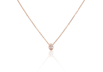 Silbernes Collier 