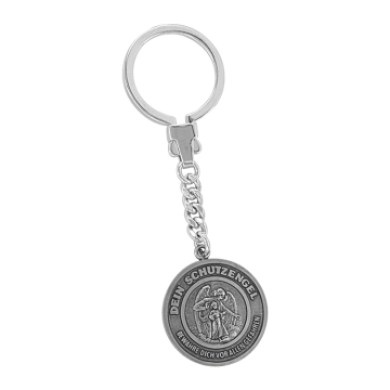 Schlüsselanhänger "Dein Schutzengel" aus Silber 925 