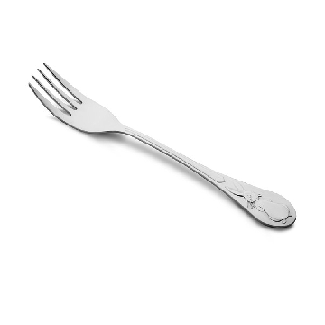 Silver children's fork 