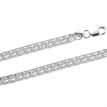 Silver bracelet / chain 55 cm