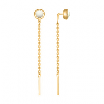 Gold-plated earrings 