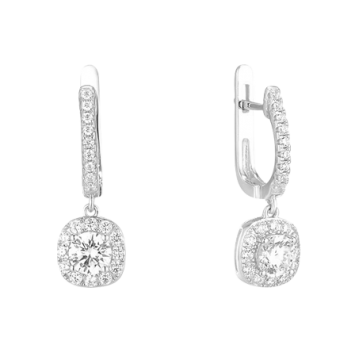 Ohrringe aus 925er Sterling Silber mit Zirkonia 