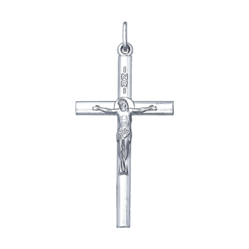 Kreuz Anhänger - 925er Sterling Silber 