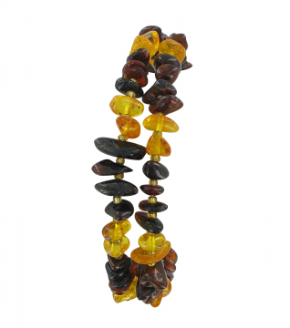Necklace made of genuine not slept Amber 