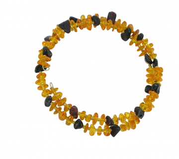 Necklace made of genuine not slept Amber 