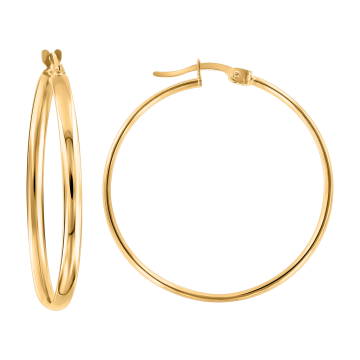  Ohrringe-Creolenr aus gelb Gold 585° (14K) 