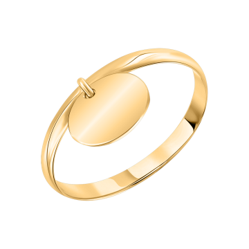 Gelb gold 585° Damenring 