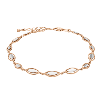 Браслет из красного золота 585 пробы 