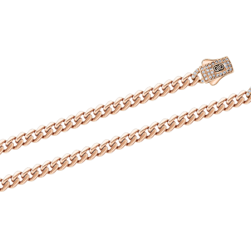 Armband aus Rotgold 585° mit Zirkonia 