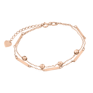 Armband aus Rotgold 585° 