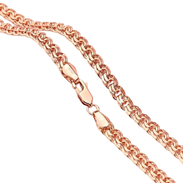 Bismarck Gold Chain and Bracelet – 14K Rose Gold (585) 