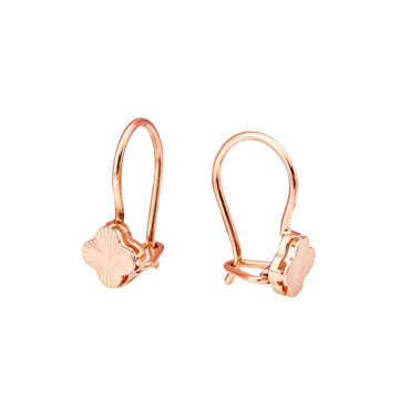 Kinder Ohrringe aus Rotgold 585° (14K) 