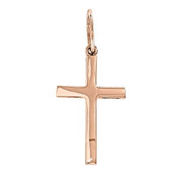 Kreuzanhänger aus Rotgold 585° 