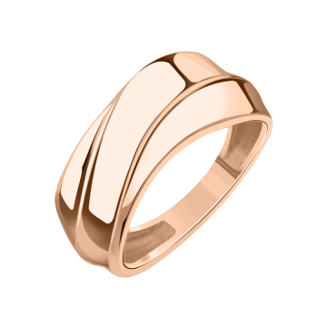 Rotgold 585° Damenring 