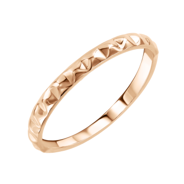 Rotgold 585° Damenring 