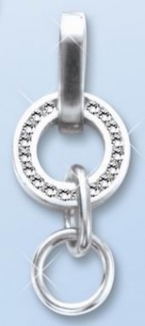 Anhänger 925er Sterling Silber mit Zirkonia 