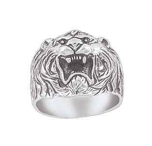 Man´s silver seal ring 