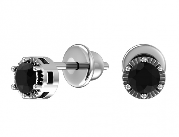 Ohrstecker aus 925er Sterling Silber mit Zirkonia 