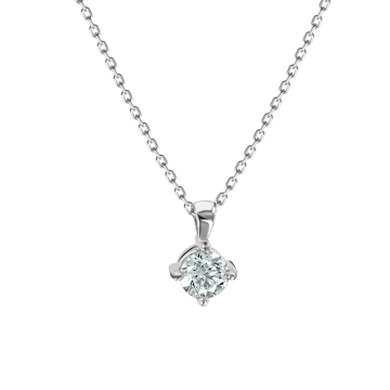 Weißgold 585° Kette mit Anhänger 