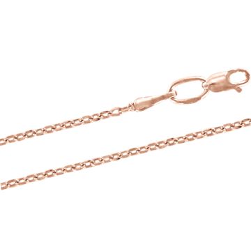 Chain in red gold of 585 assay value 45 cm